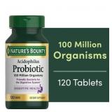 Natures Bounty Acidophilus Probiotic 120ct A67