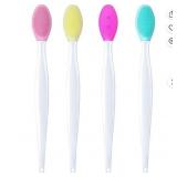 4 Pieces Silicone Exfoliating Lip Brush AZ43
