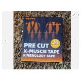 BRETAPE Pre-Cut X-Muscle Tape 20ct AZ43