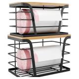 2Pk Stackable Kitchen Laundry Organizers A71