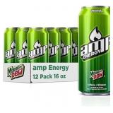 AMP Original 12pk 12oz Mt.Dew Energy Drink A71