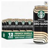 12Pk Starbucks Double Shot Zero Sugar A64