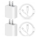 2Pk 20W USB-C Fast Charger  A64