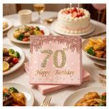 24pk Dinner/Dessert Plates and Napkins AZ14
