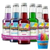 Hawaiian Shaved Ice Syrup Assortment 6pk AZ7