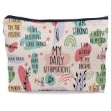 My Daily Affirmations Cosmetic Bag AZ42