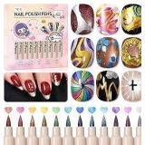 2X/BID GelLaklik 12ct Nail Polish Pens A101