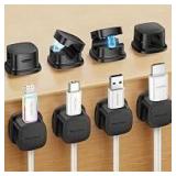 5pk Roysc 8pk Magnetic Cord Organizer Holder A101