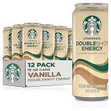 12pk 15oz Vanilla Starbucks DoubleShot Energy A101