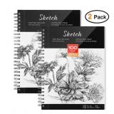 2pk AGPtek - Art Sketch Book 9*12' AZ35