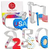 Clark America 250th Anniversary Cookie Cutters AZ7