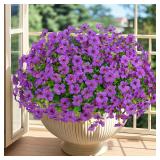 20 Bundles Artificial Flowers for Outdoors AZ7