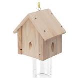 Carpenter Bee Trap Wood 1Dev & 4 Refills A88