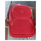 Red Mesh Breathable BackPack A88