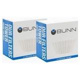 2X/BID Bunn 100ct 8-12Cup Coffee Filters A101