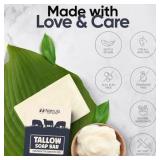 3oz Natrulo Tallow Soap Bar For SensitiveSkin A110