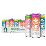 Starbucks Zero Sugar Iced Drinks 12Pk A71