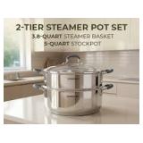 Sunhouse 4.6qt Bottom Steamer A23