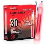Glow Fever Light Sticks Red 30Pack A14