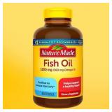 Nature Made Fish Oil 1200mg 100Softgels A14