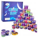 30Pk Galaxy Slime Various Colors A62