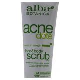 Alba Botanica Acnedote face and Body Scrub A67