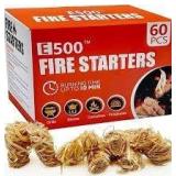 E500 Fire Starter 60pc 10 Min Burning Time A68