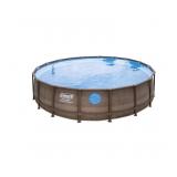 AS IS Coleman 18FT x 48'H Swimming Pool Set B75