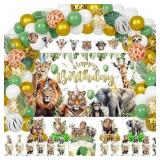 Wpensky Jungle Safari Theme Party Deco Kit A88