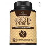 2X Sunergetic Quercetin &Bromelain Supplement AZ34