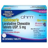 2X Ohm Children's Allergy Medicine 60ct AZ42