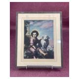 The Good Shepherd Vintage framed wall art, metal