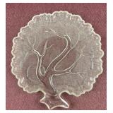 Hazel Atlas Tree of Life Snack Plate