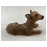 Vintage Homco Fawn figurine 6 1/2' long