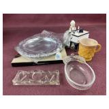 10' Chrome tray, New, vintage Avon Fostoria Mom