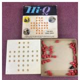 Vintage Hi-Q Peg Game Kohner The New Game Craze