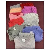 (11) Ladies Small, Medium and Large Blouses and T