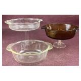 (3) Fire King Casseroles