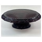 Vintage Avon Cape Cod Ruby Red Pedestal Cake