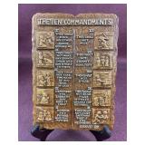 The Ten Commandments Wall plaque by Multi
