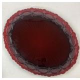 Avon 1876 Cape Cod Ruby Red 13.5' x 10 3/4'