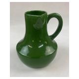 MCM BAS-SUSAN Style GREEN PITCHER, Ceramic