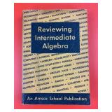 1948 Reviewing intermediate algebra paperback,