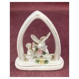 Porcelain bird Candle Holder