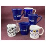 (6) Assorted Coffee Mugs