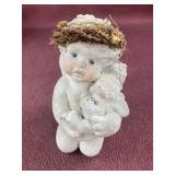 Dreamsicles Cherub Angel Figurine Holding Baby