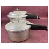 (2) Pressure Cookers, both need new seals