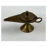 Miniature Brass Genie Lamp