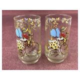 (2) Vintage Holly Hobbie Drinking Glasses