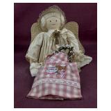 Cloth angel, Hope & Faith towel